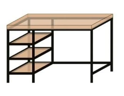 Akční Nabídka Modular pracovní stůl černý mat