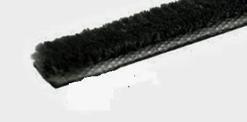 Cenově Výhodný Kartáč dorazový do drážky dvojitý 14 x 4 mm černý
