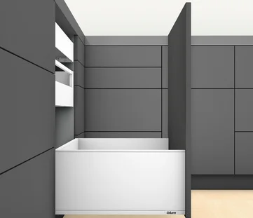 Nejlepší Volba Legrabox 70 kg bílá F 650 mm Blumotion/TOB