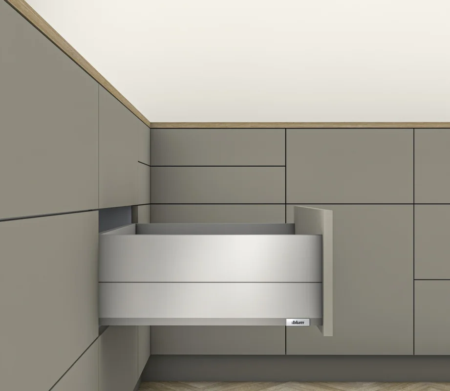 Merivobox 40 kg šedá E Boxcap 270 mm Blumotion/TOB Originální