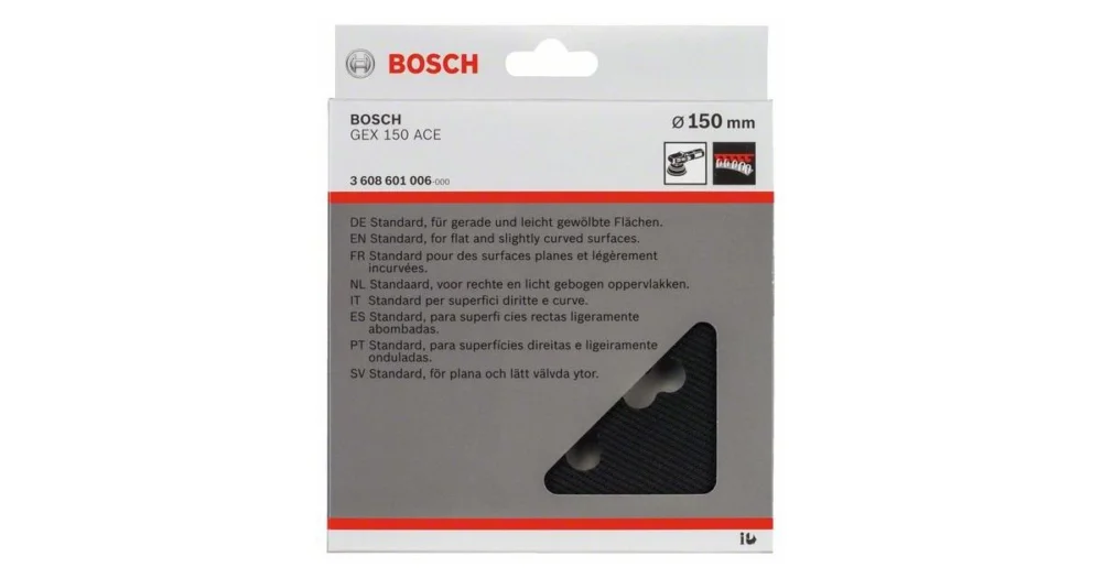 BOSCH Brusné talíře Bez upevňovací sady 2608601175 Aktuální