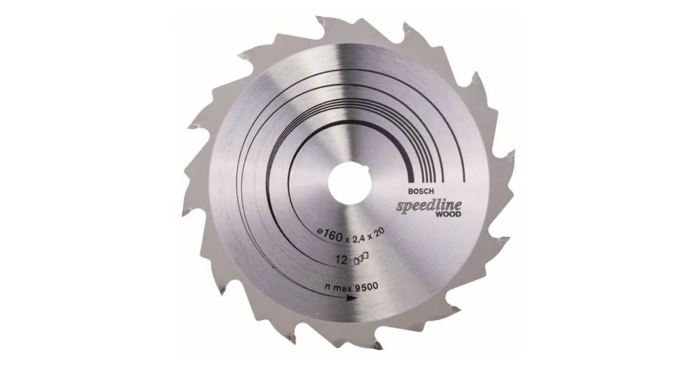 BOSCH Pilový kotouč Speedline Wood 160 x 20 x 2,2 mm, 12 2608640786 Bezpečná Platba