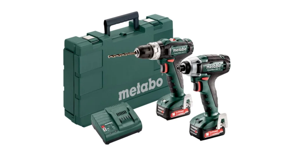 Autentický METABO Combo set 2.7.2 12 V Akumulátorové stroje v sadě 685167000