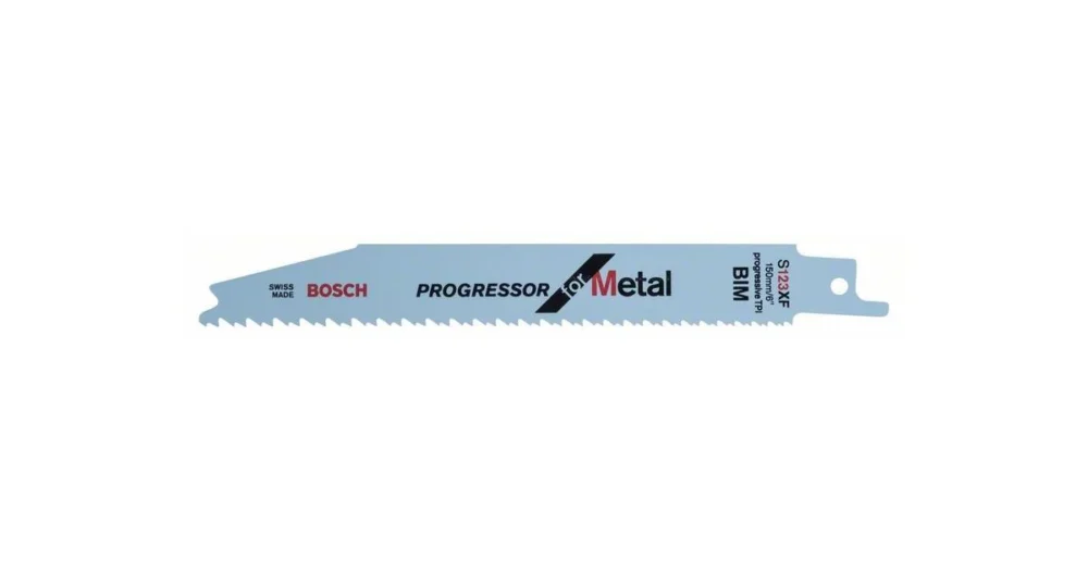 BOSCH Pilový plátek do pily ocasky S 123 XF Progressor for Metal (25 ks) 2608657937 Objednat Nyní
