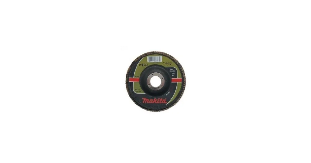 Značkový MAKITA kotouč lamelový 115x22.23 mm K80 Keramika P-65311