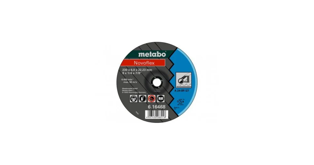 METABO Brusný kotouč Novoflex 100 x 6,0 x 16,0 ocel, SF 27 616429000 Akce