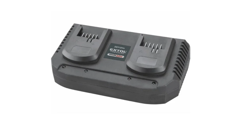 Extol Premium Nabíječka SHARE20V, 2x3,5A 8891894 Levný