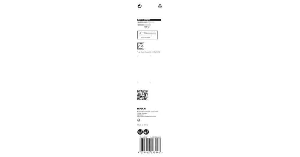 Objednat Nyní BOSCH EXPERT vrták Self Cut Speed 22 x 152 mm 1ks 2608900320