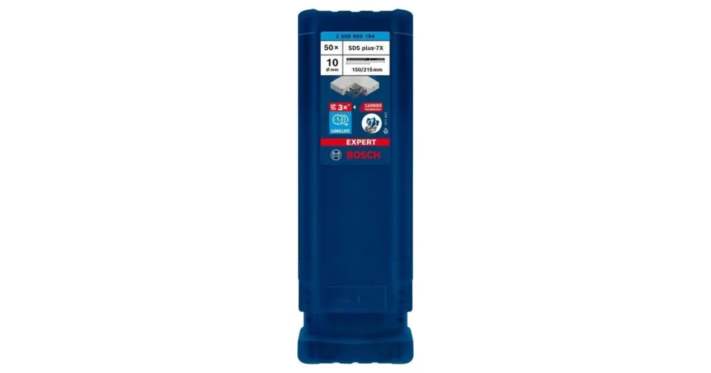 BOSCH EXPERT vrták SDS plus-7X, 10x150x215 50ks 2608900194 Finální Výprodej