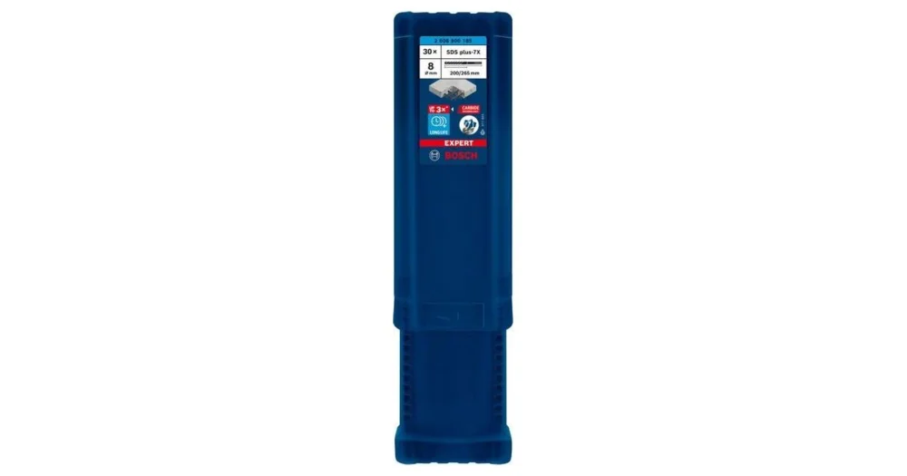 Must-Have BOSCH EXPERT vrták SDS plus-7X, 8x200x265 30ks 2608900185