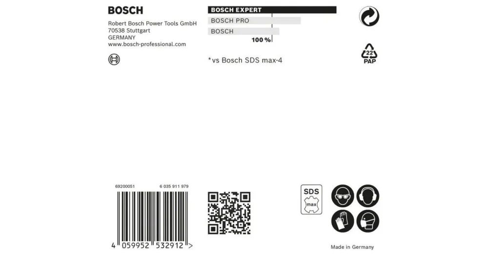 BOSCH EXPERT vrták SDS MAX-8X, 16x800x940 1ks 2608900217 Oblíbený