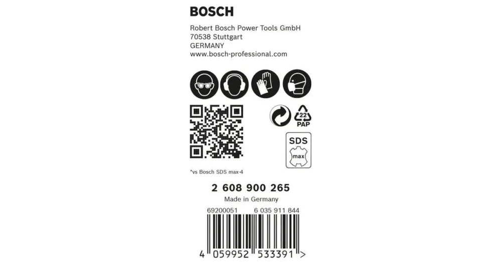 Speciální Cena BOSCH EXPERT vrták SDS MAX-8X, 20x200x320 5ks 2608900265