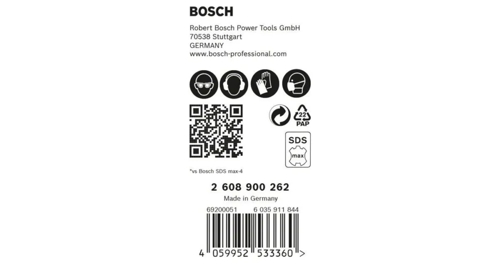 BOSCH EXPERT vrták SDS MAX-8X, 16x400x540 5ks 2608900262 Novinka