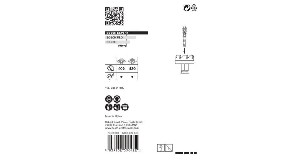 BOSCH EXPERT děrovka Sheet Metal 30mm 2608900496 Finální Výprodej