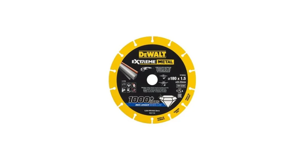 Nízká Cena DeWALT Diamantový kotouč EXTREME METAL 230 x 2,1 mm DT40255