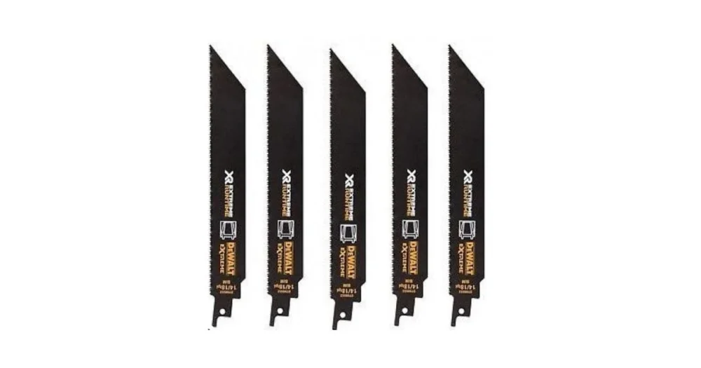 DeWALT Pilový plátek na kovy, XR FLEXVOLT, délka 152 mm, 14/18 TPI (5 ks) DT99553 Akční Nabídka