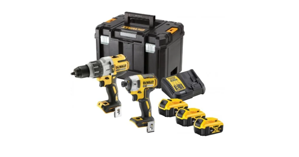 Kup Teď Dewalt Kombinovaná sada DCD996 + DCF887, nabíječka, TSTAK DCK276P3T