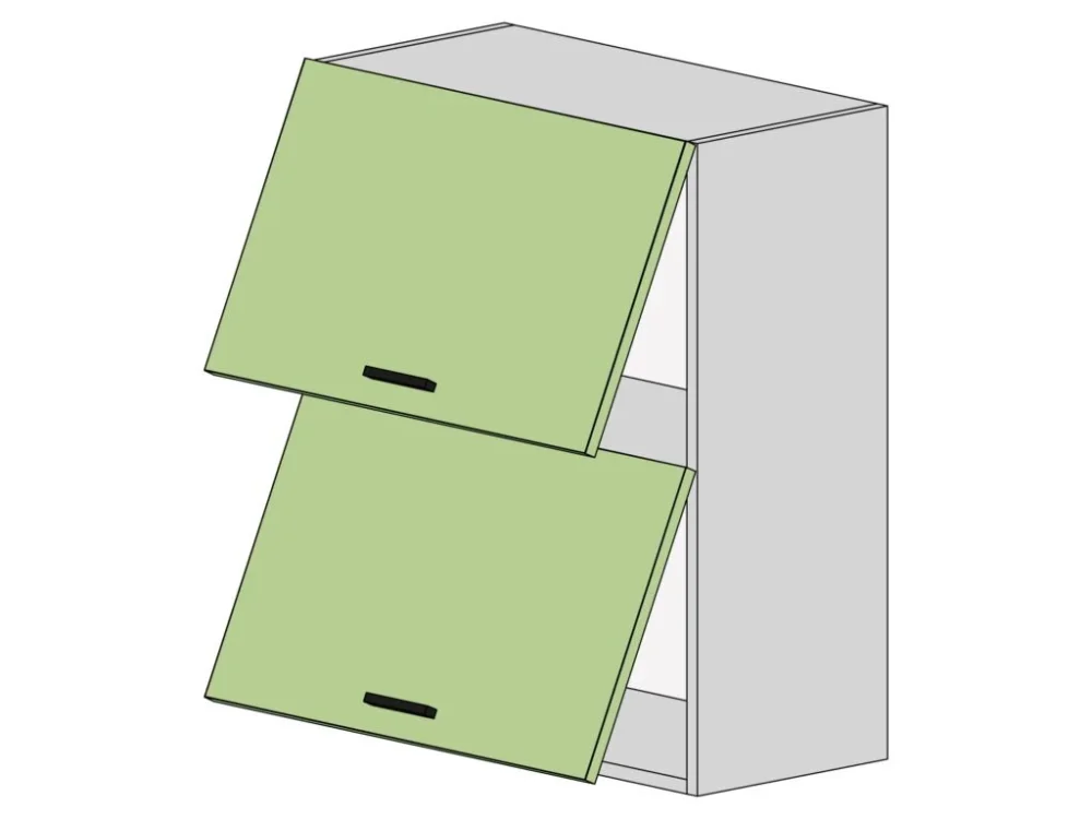 Tovární Cena Horní skříňka E-60-VO MDF | SULFUR MDF