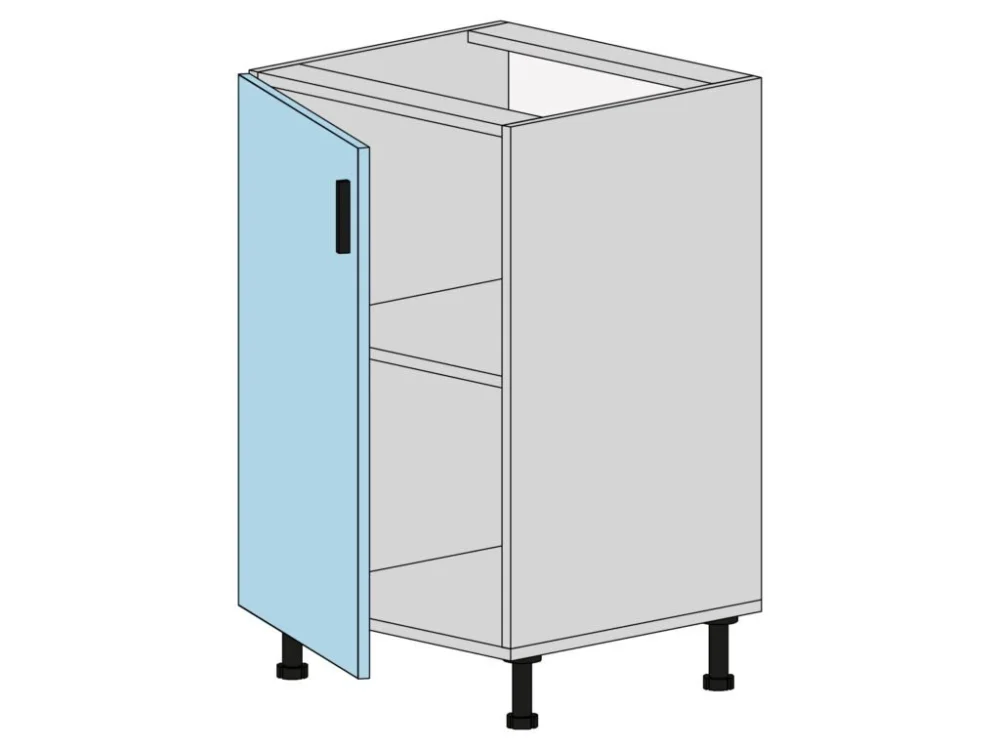 Spodní skříňka E-50-N MDF | SULFUR MDF Novinka