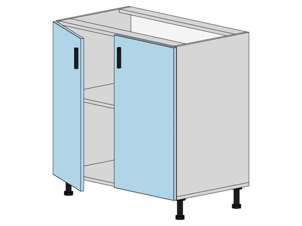 Spodní skříňka E-80-N MDF | SULFUR MDF Expresní Doručení