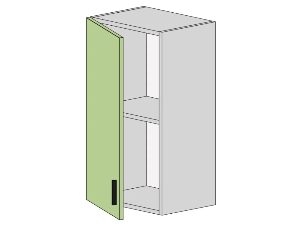Aktuální Horní skříňka W-40-V MDF | KIWI MDF