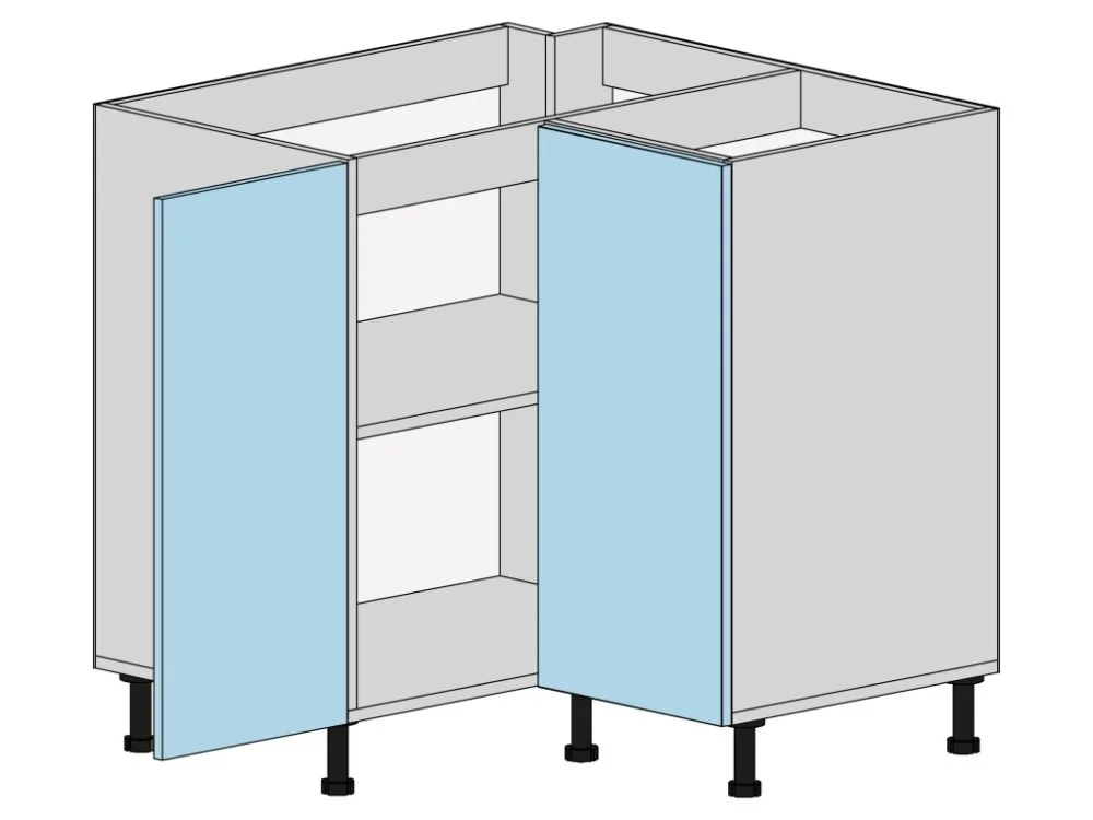 Spodní skříňka E-U1-N MDF | KIWI MDF Víkendová Akce