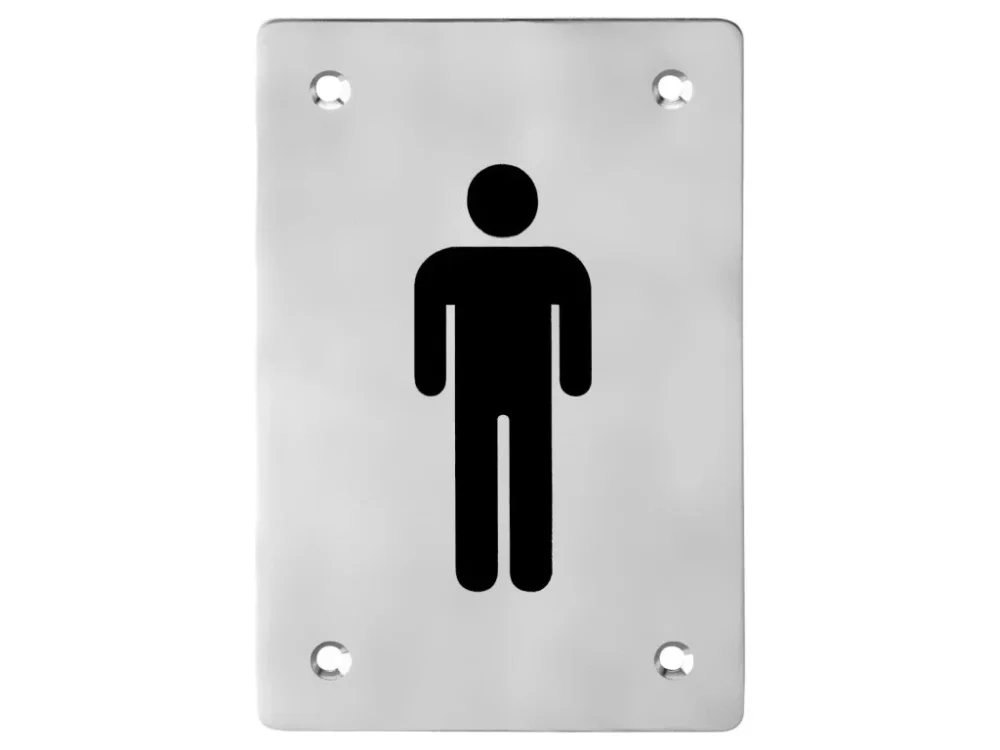 Finální Výprodej Piktogram ACT WC Páni HR (nerez)