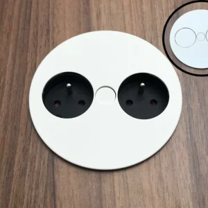 Poslední Šance Elektro zásuvka Bachmann Twist 2x 230V matná bílá 931.252