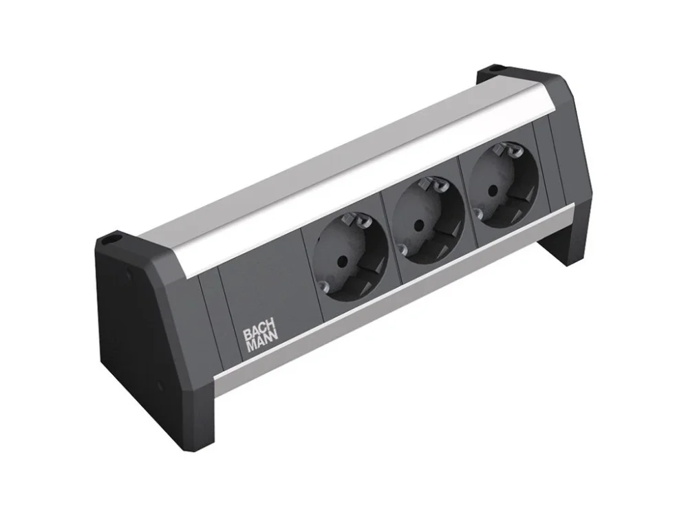 Sezónní Sleva Elektro zásuvka Bachmann Desk 1 3x 230V 339.0505