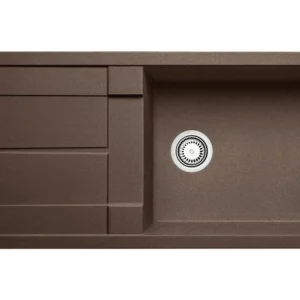 Levný Granitový dřez Blanco METRA XL 6 S kávová 515143