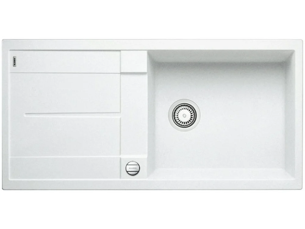 Granitový dřez Blanco METRA XL 6 S F montáž do roviny bílá s excentrem 516522 Nízká Cena
