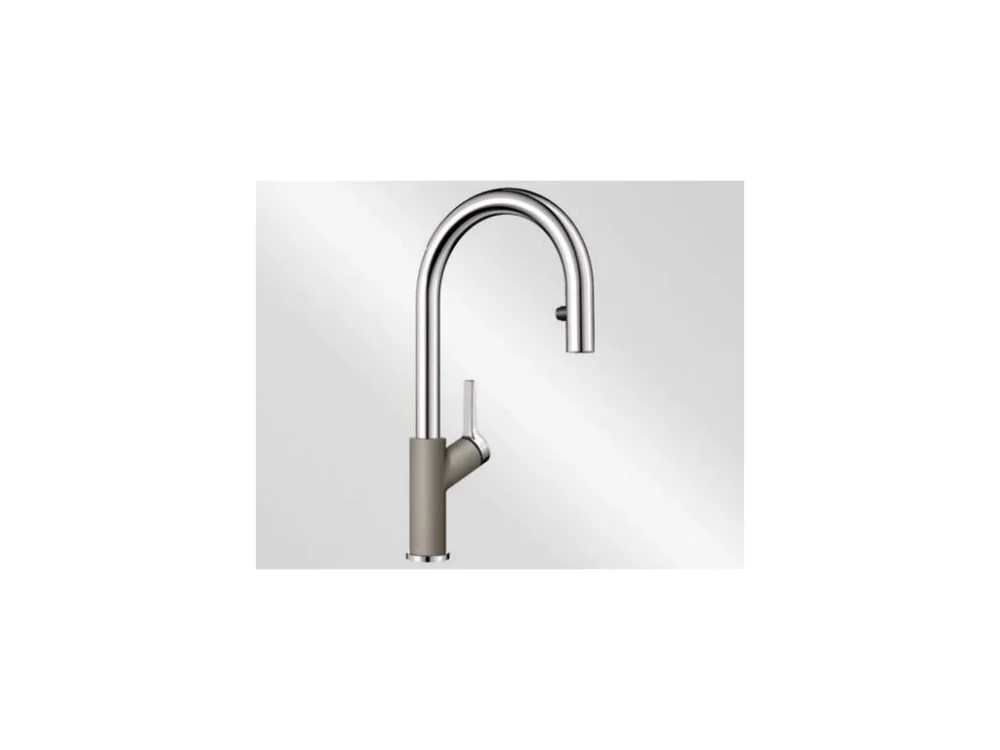 Dokud Zásoby Vydrží Kuchyňská vodovodní baterie Blanco CARENA-S Vario tartufo/chrom lesk 521376