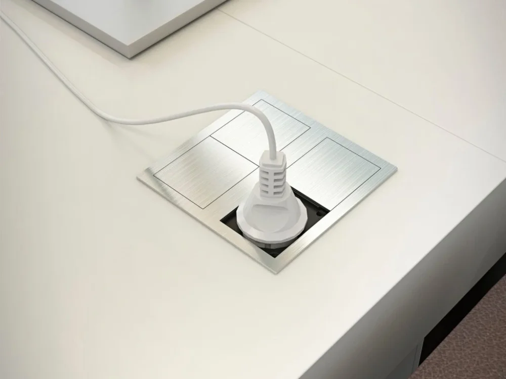 Cenově Výhodný Elektro zásuvka VersaHIT Dual nerez