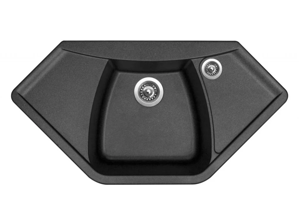 Doprava Zdarma Granitový dřez Sinks NAIKY 980 Metalblack