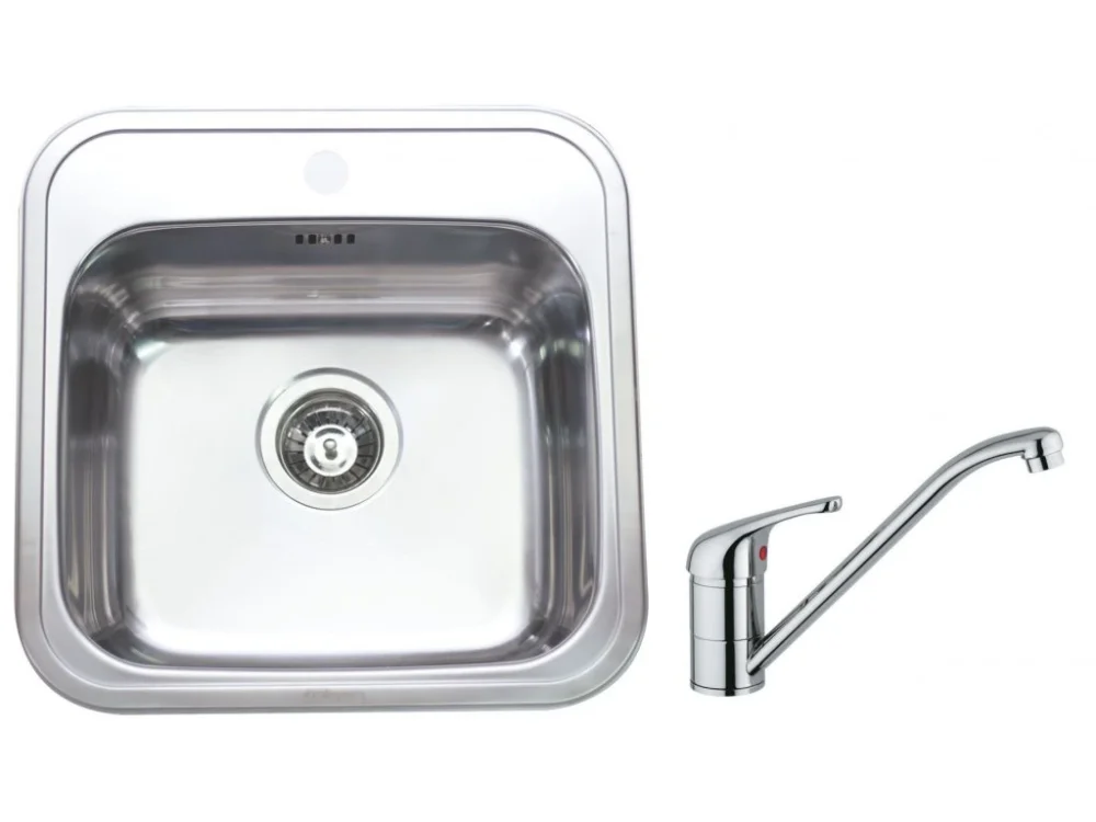 Sezónní Sleva Set Sinks MANAUS 480 V matný 0,7 mm + baterie + Dárek