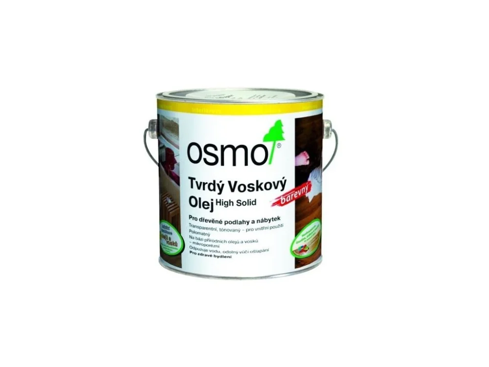 Značkový OSMO tvrdý voskový olej Effekt + Dárek