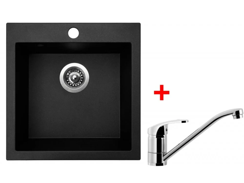 Set Sinks VIVA 455 + PRONTO chrom + Dárek Nová Kolekce