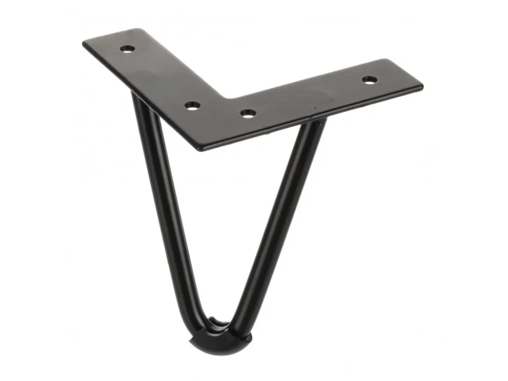 Soklová nožka SY42 drátěná v. 130 mm černá mat Vysoce Kvalitní