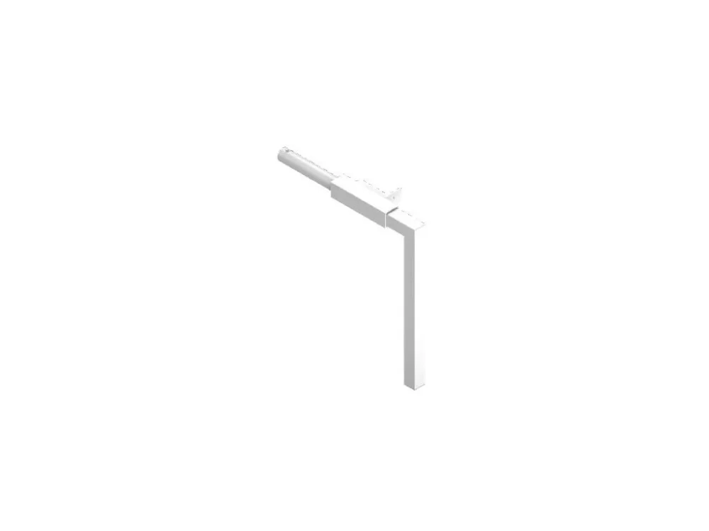 Podpůrná noha pro postelový výklop KP09 250mm bílá Doprava Zdarma