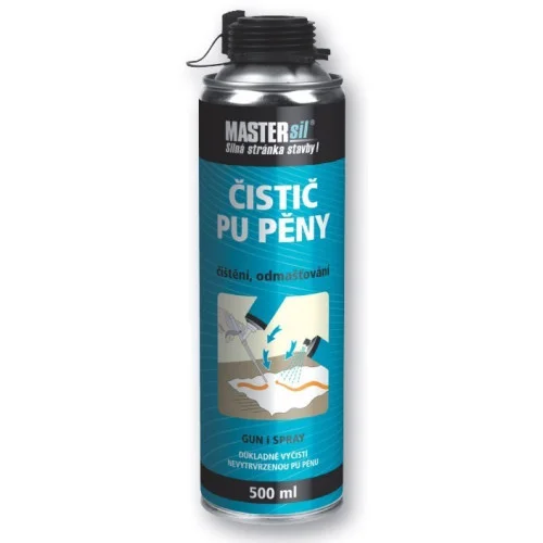 Čistič PU pěny 500 ml Vysoce Kvalitní