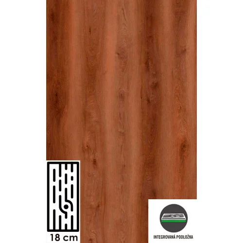 Ověřený Vinylová podlaha - Dub Tobacco 7,0 mm