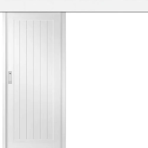 Posuvné dveře na stěnu Turan (UV Lak) - Výška 210 cm Zlevněný