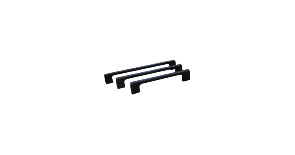 nábytkový úchyt kovový TS 99 černý 160mm Zlevněný