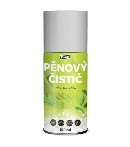 Akční Cena PERDIX Pěnový čistič ve spreji 150ml Limetka a čaj