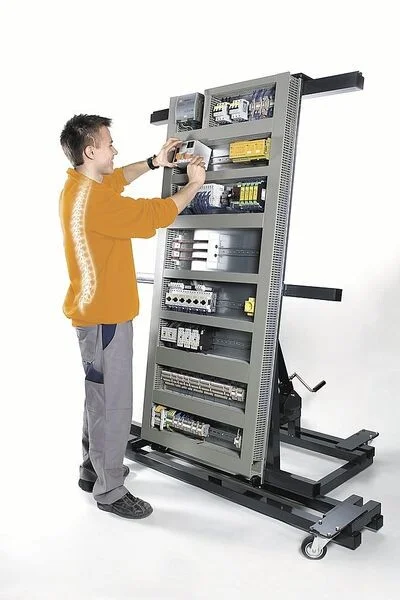 031001 ALFRA moderní elektrický montážní stůl, nosnost 250kg Akční Cena