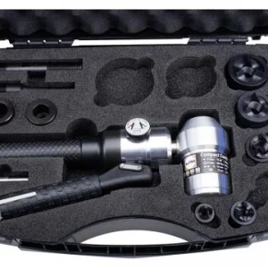 00000 ALFRA ruční hydraulický prostřihovací nástroj úhlový, kufr s razníky Pg9-Pg21+30,5mm TRISTAR Akční Nabídka