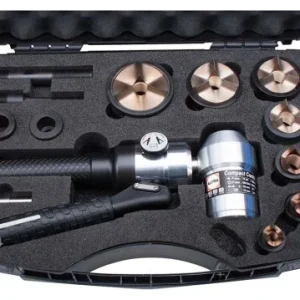 01655 ALFRA ruční hydraulický prostřihovací nástroj úhlový, kufr s razníky M16-M63 pro nerez Ihned K Objednání