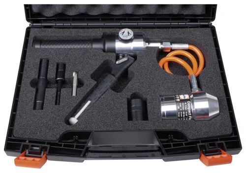 02065 ALFRA ruční hydraulický prostřihovací nástroj s flexi hadicí vč. kufru Speciální Cena