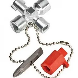 001102 KNIPEX klíč na rozvodné skříně pro elektrikáře Vrácení Zdarma