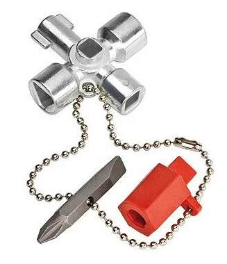 001102 KNIPEX klíč na rozvodné skříně pro elektrikáře Vrácení Zdarma